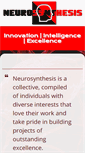 Mobile Screenshot of neurosynthesis.com